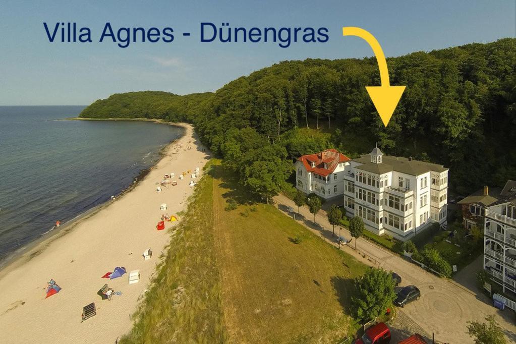 Villa Agnes Mit Meerblick-Loggia In Top Lage Am Strand - Duenengras 빈츠 외부 사진